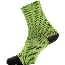 GORE C3 Dot Mid Socks-neon yellow/black-35/37