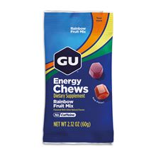 GU Energy Chews 60 g Rainbow Fruit Mix 1 SÁČEK (balení 12ks)